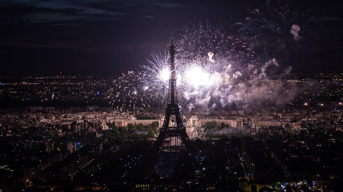 Feu d'Artifice Paris 14 juillet 2015